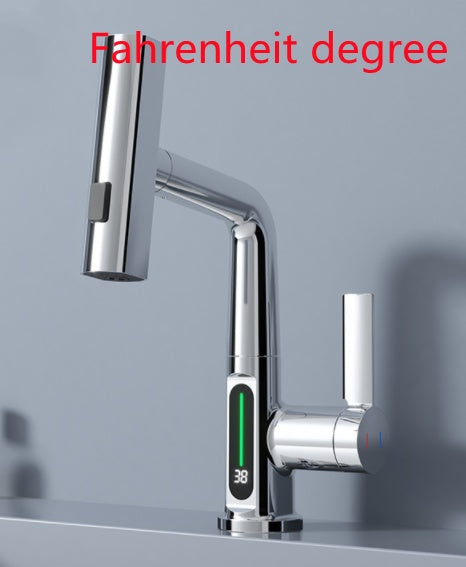 Intelligent Digital Display Faucet- Temperature Digital Display Rotation