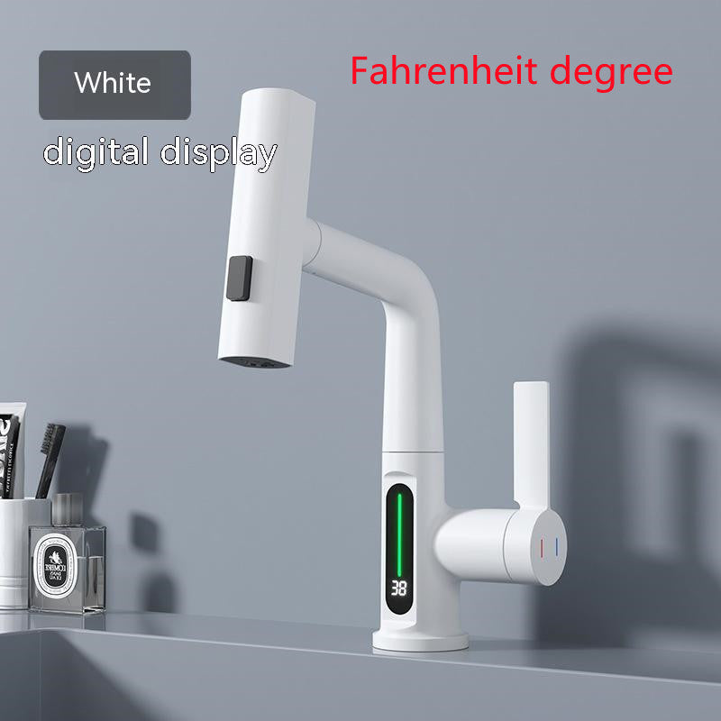 Intelligent Digital Display Faucet- Temperature Digital Display Rotation