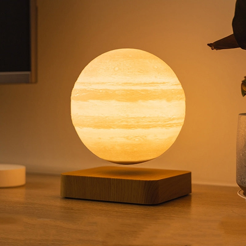 Magnetic Levitation Table Lamp Moon Light 3D Printing Planet