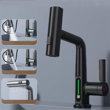 Intelligent Digital Display Faucet- Temperature Digital Display Rotation