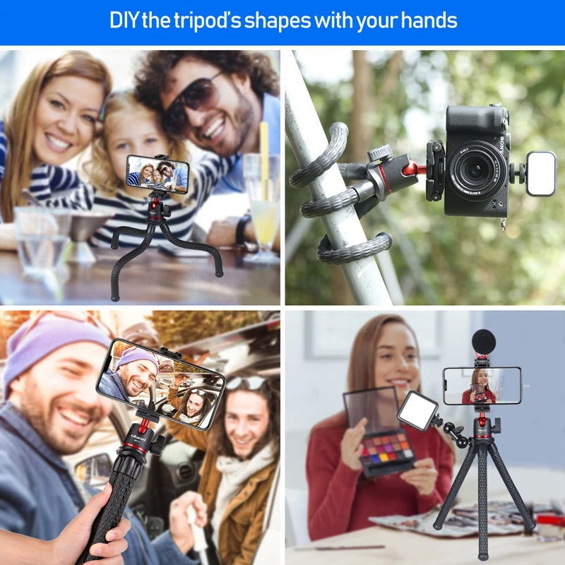 Ulanzi MT-11  Octopus Tripod Selfie Stick For Phone/ DSLR Camera Vlog