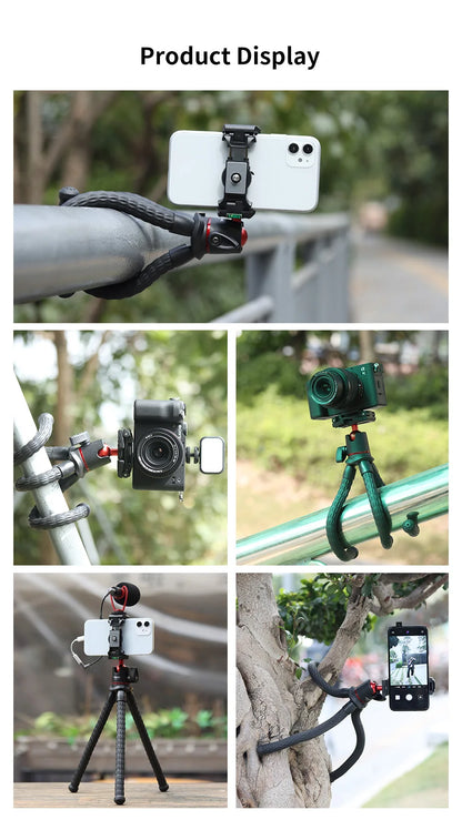 Ulanzi MT-11  Octopus Tripod Selfie Stick For Phone/ DSLR Camera Vlog