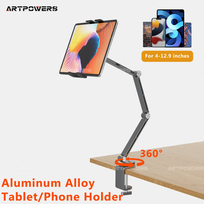 Adjustable Rotating Stand – Portable Holder for iPad, Phone & Laptop