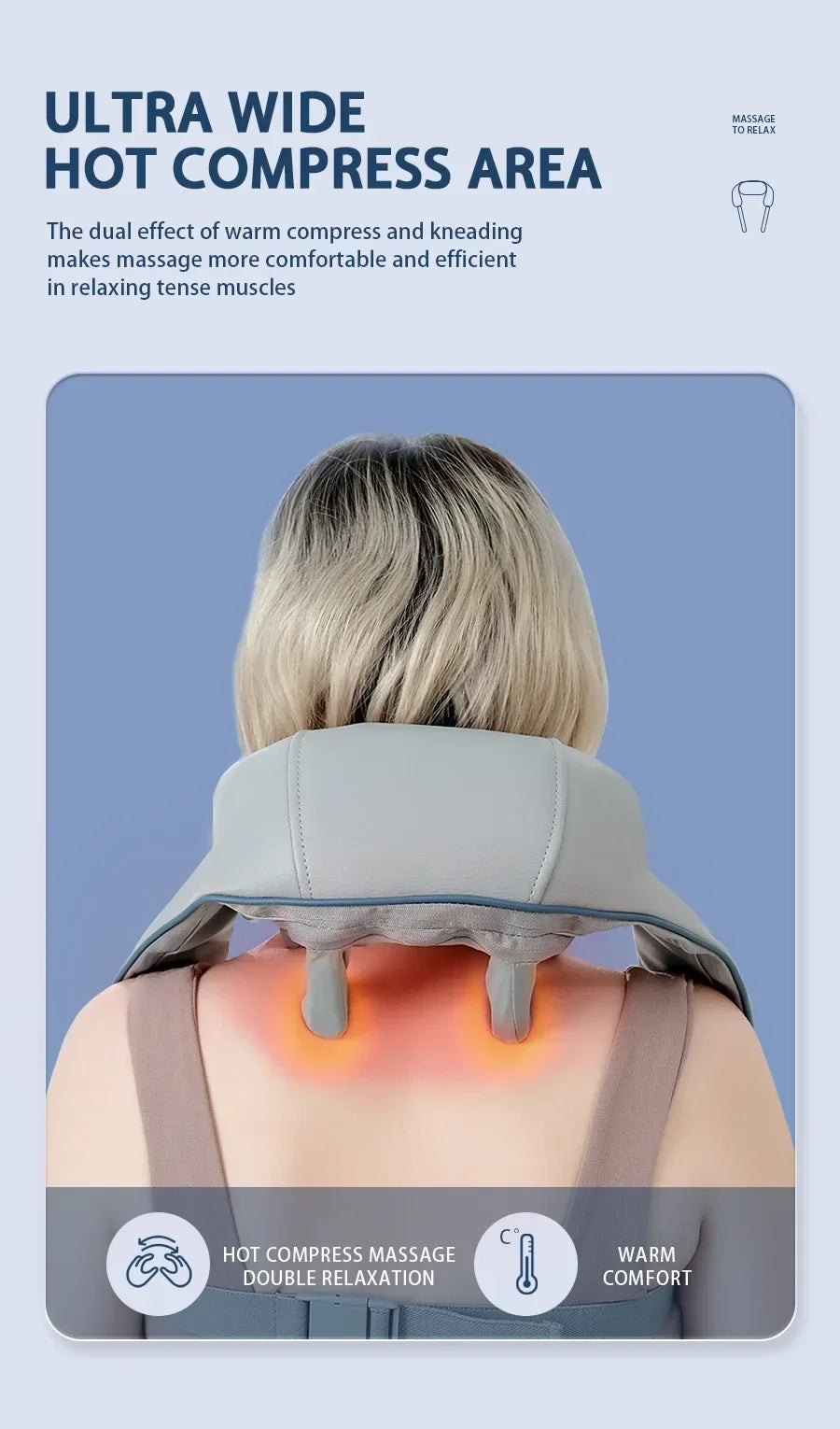 Portable Multifunctional Smart Neck and Shoulder Relaxer