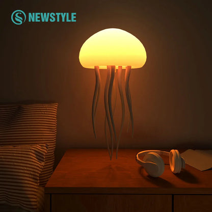 Jellyfish Cartoon Nihgt Light RGB Voice Control Upgraded Bluetooth Humidifier Model