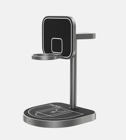 KUXIU 3 in 1 Magnetic Wireless Charging Stand For iPhone/ Watch/ AirPods