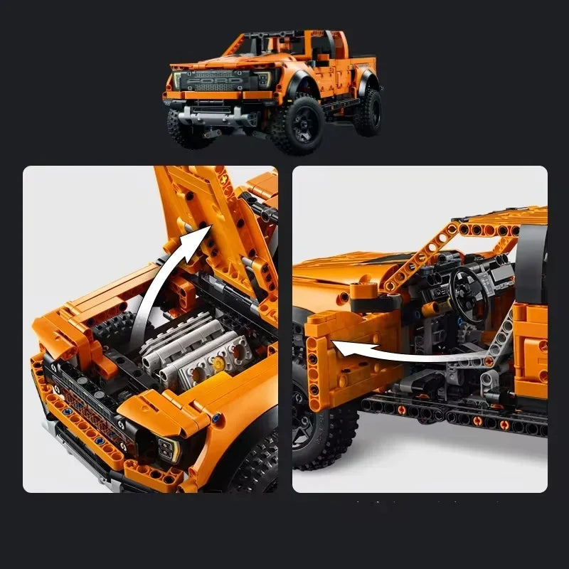 1379 PCS Tech F-150 OffRoad Truck Brick Builder Set-Creative DIY Gift