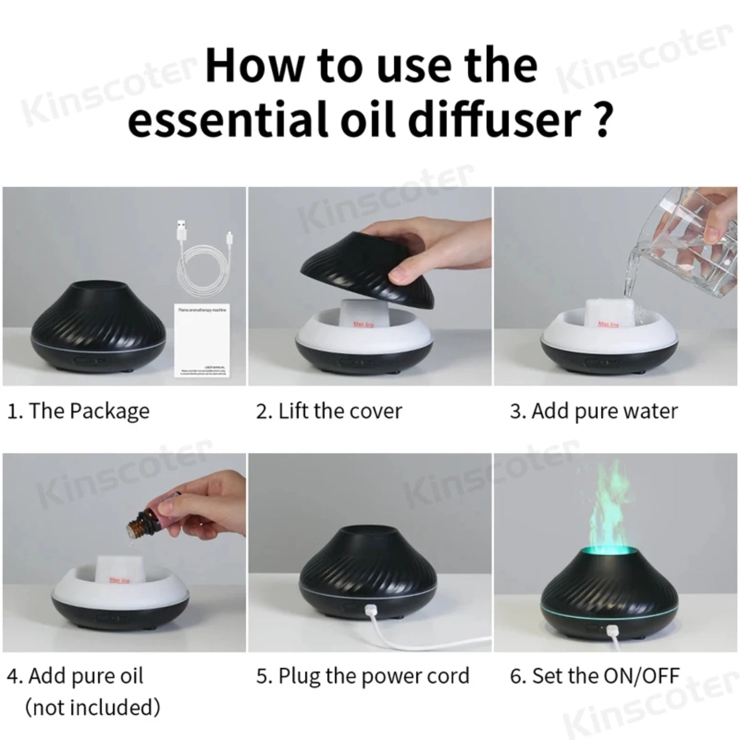 Compact & Portable Aromatherapy Diffuser: Create a Calming Atmosphere Anywhere