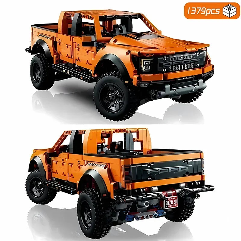 1379 PCS Tech F-150 OffRoad Truck Brick Builder Set-Creative DIY Gift