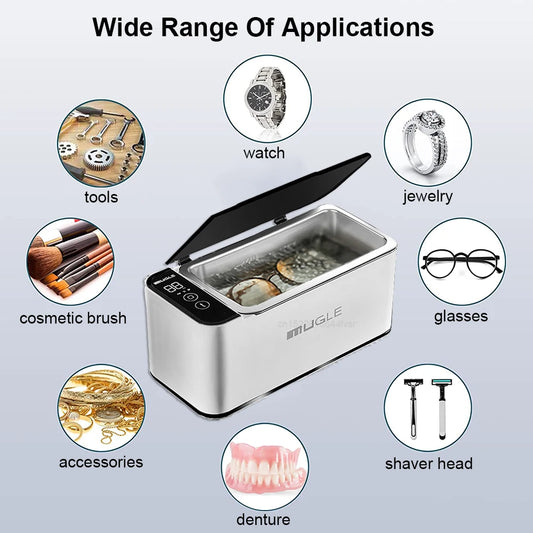 Ultrasonic Professional Cleaning Machine for Glasses & Jewelry