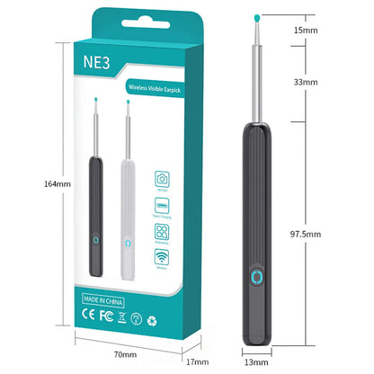 Smart Ear Cleaner: 1080P Otoscope & Ear Wax Removal Tool