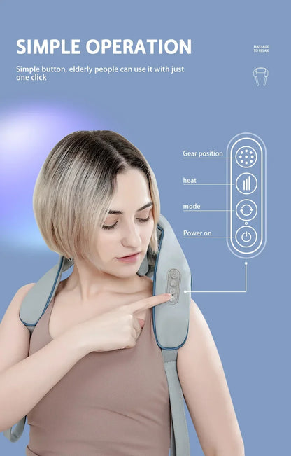 Portable Multifunctional Smart Neck and Shoulder Relaxer