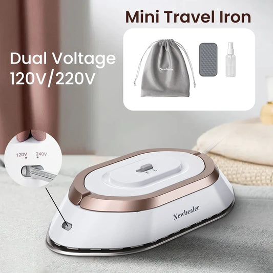 Handheld Mini Electric Iron- Portable Lightweight Travel