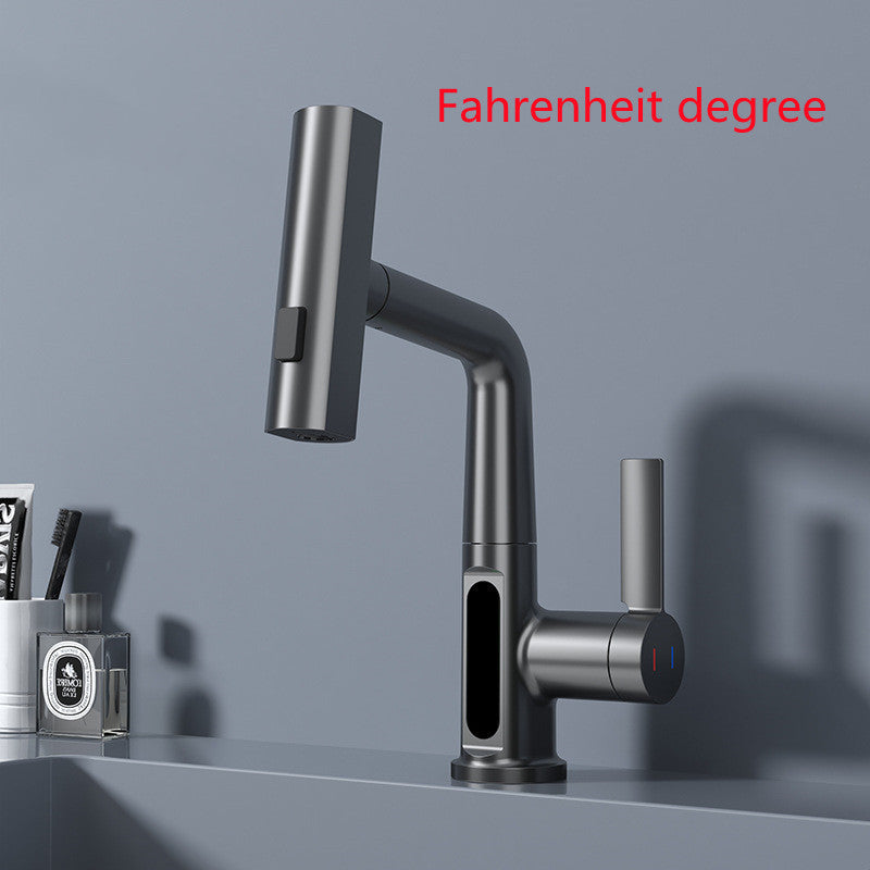 Intelligent Digital Display Faucet- Temperature Digital Display Rotation